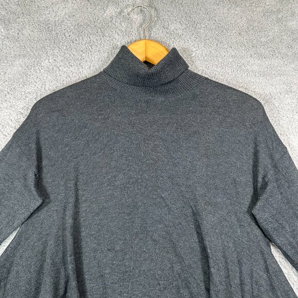 Mossimo Gray Turtleneck Tunic Sweater Size Large Long Sleeve Gray sweater - Picture 4 of 12